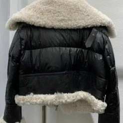 Reve Doll Essentials Jessica Bara Cassidy Shearling Oversized Puffer Coat