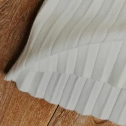 Jessica Bara Opal Crop Top And Pleated Skirt Two Piece Set