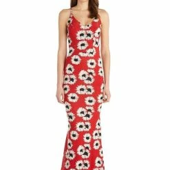 Jessica Bara Brennah Backless Ruched Gown