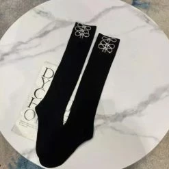 Jessica Bara Theodora Rhinestone Decorated Socks Reve Doll Essentials