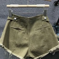 Reve Doll Essentials Jessica Bara Jaycie Denim Zipper Shorts