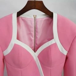 Jessica Bara James Long Sleeve Blazer Mini Dress