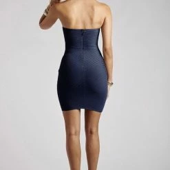 Jessica Bara Arya Strapless Bodycon Mini Dress