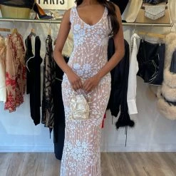 Jessica Bara Whyte Sequin Gown