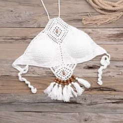 Summer Lovin' Jessica Bara Shania Crochet Beaded Two Piece Set