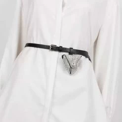 Reve Doll Essentials Jessica Bara Trinity Triangle Rhinestone Fanny Pack