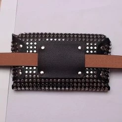 Summer Lovin' Jessica Bara Gabriel Faux Leather Studded Belt Bag