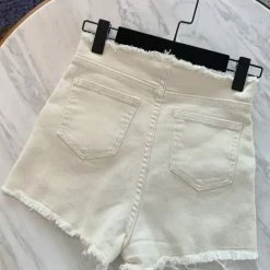 Jessica Bara Kole High Waisted Denim Shorts