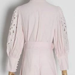 Jessica Bara Leia Embroidered Top And Short Two Piece Set Summer Lovin'