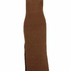 Jessica Bara Lois Knit Backless Halter Neck Maxi Dress Reve Doll Essentials