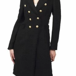 Jessica Bara Kirsten Long Gold Button Blazer Reve Doll Essentials