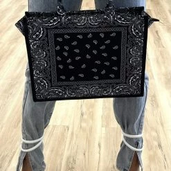 Jessica Bara Christine Bandana Print Tote Bag