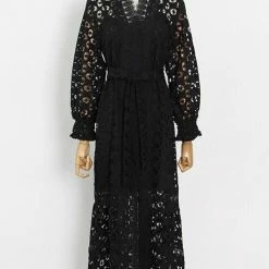 Jessica Bara Anastasia Lace Maxi Cover Up
