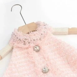 Jessica Bara Lolette Rhinestone Tweed Mini Dress