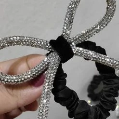 Jessica Bara Manny Crystal Bow Scrunchie The Event Shop