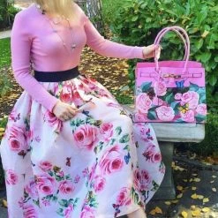 De Vesi Paradiso Hand Painted Handbag Influencer Style