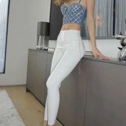 Commando Faux Patent Leather Leggings With Perfect Control