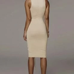 Reve Doll Essentials Jessica Bara Baker Ruched Bodycon Mini Dress