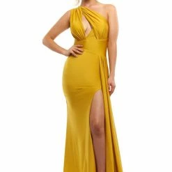 Atria One Shoulder Bodycon Gown