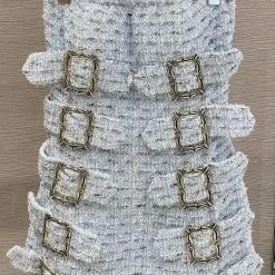 Jessica Bara Marlin Buckle Top And Mini Skirt Two Piece Set Reve Doll Essentials