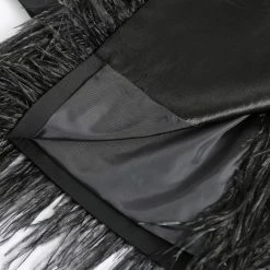 Jessica Bara Romilly Belted Feather Blazer Dress Influencer Style