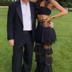 Jessica Bara Paityn Two Piece Ruffle Set Tika Camaj