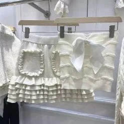 Summer Lovin' Jessica Bara Tabby Strapless Top And Ruffle Skirt Two Piece Set