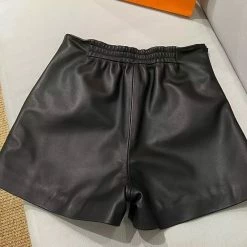 Reve Doll Essentials Jessica Bara Savannah Metal Chain Leather Shorts