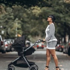 Influencer Style Jessica Bara Louise Tweed Houndstooth Two Piece Set