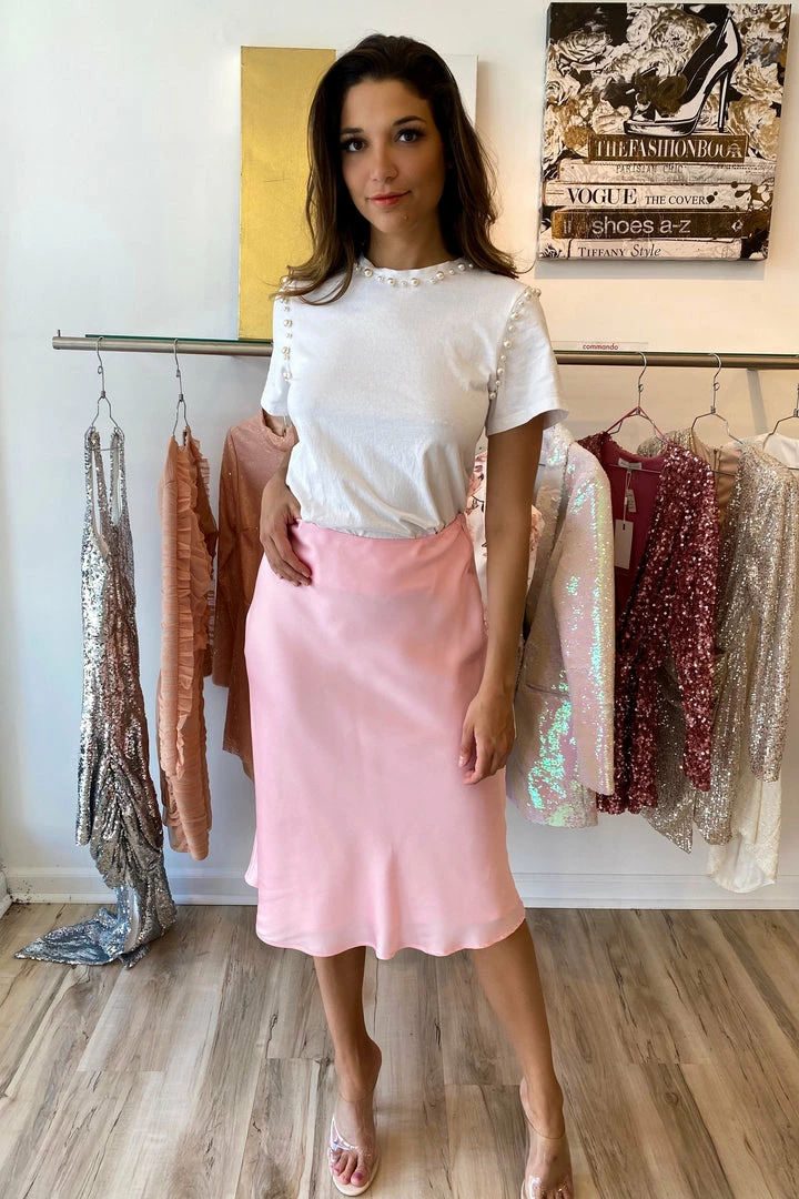 Reve Doll Essentials Jessica Bara Onia High Waisted Midi Skirt