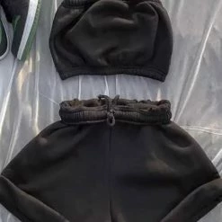 Jessica Bara Estella Tube Top And Short Two Piece Set