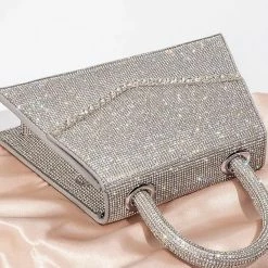 Influencer Style Jessica Bara Tana Diamond Rhinestone Mini Bag