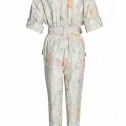 Jessica Bara Venezio Floral Belted Jumpsuit Summer Lovin'