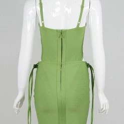 Jessica Bara Jaliyah Bodycon Cut Out Mini Dress Birthday Suit