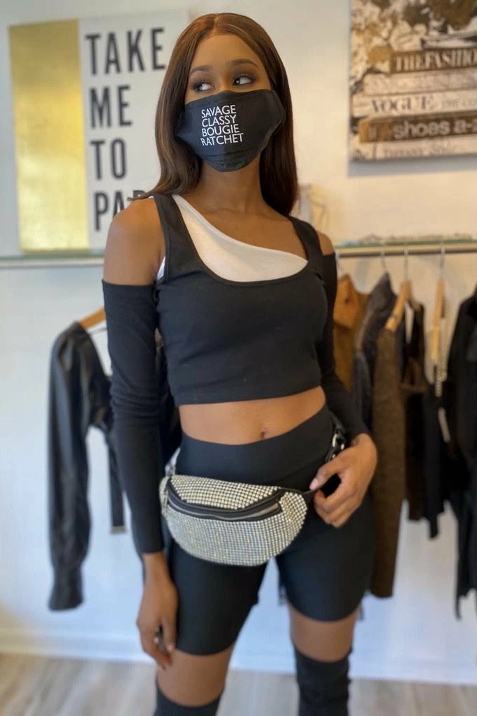 Savage Classy Bougie Ratchet Protective Face Masks