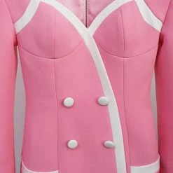 Jessica Bara James Long Sleeve Blazer Mini Dress