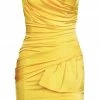 Jessica Bara Brianna Strapless Ruffle Bodycon Mini Dress Summer Lovin'