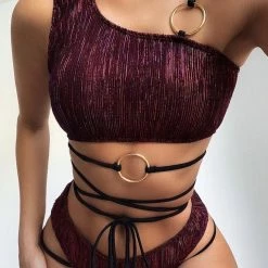 Jessica Bara Winnie Strappy Bikini Set
