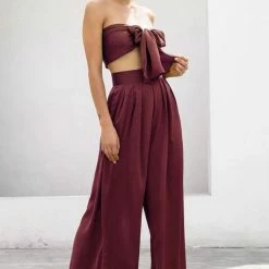 Jessica Bara Micki High Waisted Two Piece Set Birthday Suit