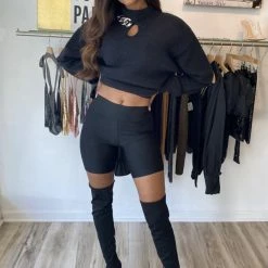 Jessica Bara Ryker High Waist Bandage Biker Short Reve Doll Essentials