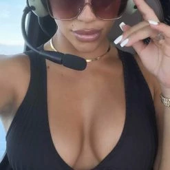 Jessica Bara Avalon Reversible Cut Out Maxi Dress Influencer Style