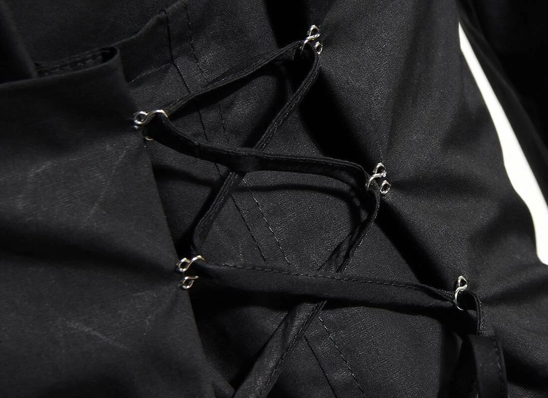 Jessica Bara Aubrey Long Sleeve Corset Shirt Dress Reve Doll Essentials