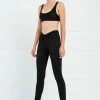 Jessica Bara Racquel Ruched Athletic Leggings