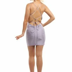 Atria Strappy Back Bodycon Mini Dress The Event Shop