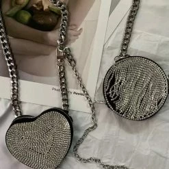 Jessica Bara Tatum Rhinestone Fanny Pack