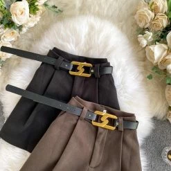 Jessica Bara Nellie High Waisted Belted Shorts Reve Doll Essentials