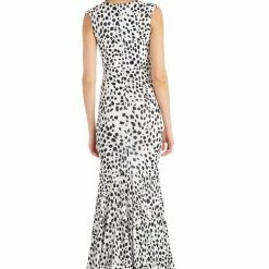 The Event Shop Jessica Bara Donnah V Neck Draped Gown
