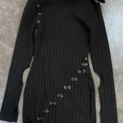 Jessica Bara Jaxson Lace Up Cold Shoulder Dress Dresses