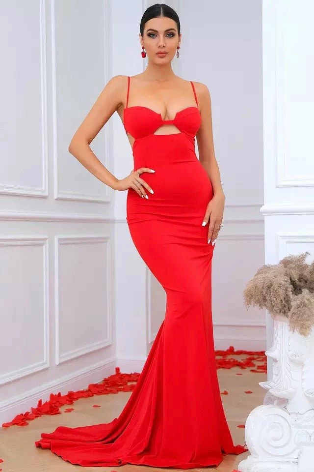 ReveBoutique The Event Shop Jessica Bara Reviena Cut Out Bodycon Gown