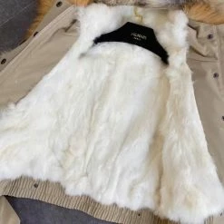 Jessica Bara Barry Long Sleeve Fur Bomber Jacket Reve Doll Essentials